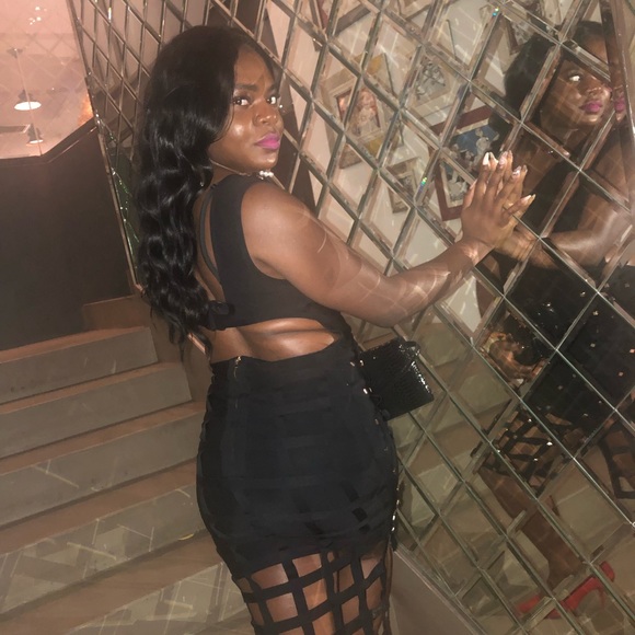 Studded bandage dress - Picture 2 of 5